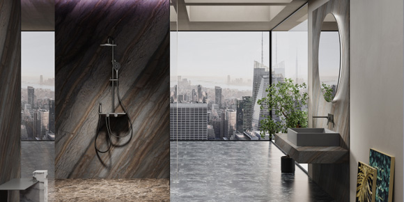Bathroom design style presents a global trend